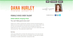 Desktop Screenshot of danahurley.com