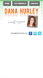 Mobile Screenshot of danahurley.com